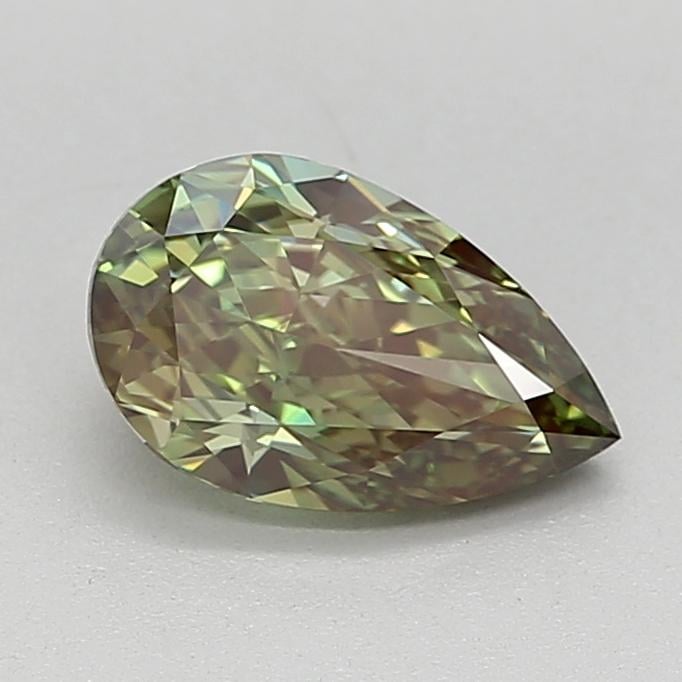 1.32 Ct. Fancy Intense Green Pear Lab Grown Diamond