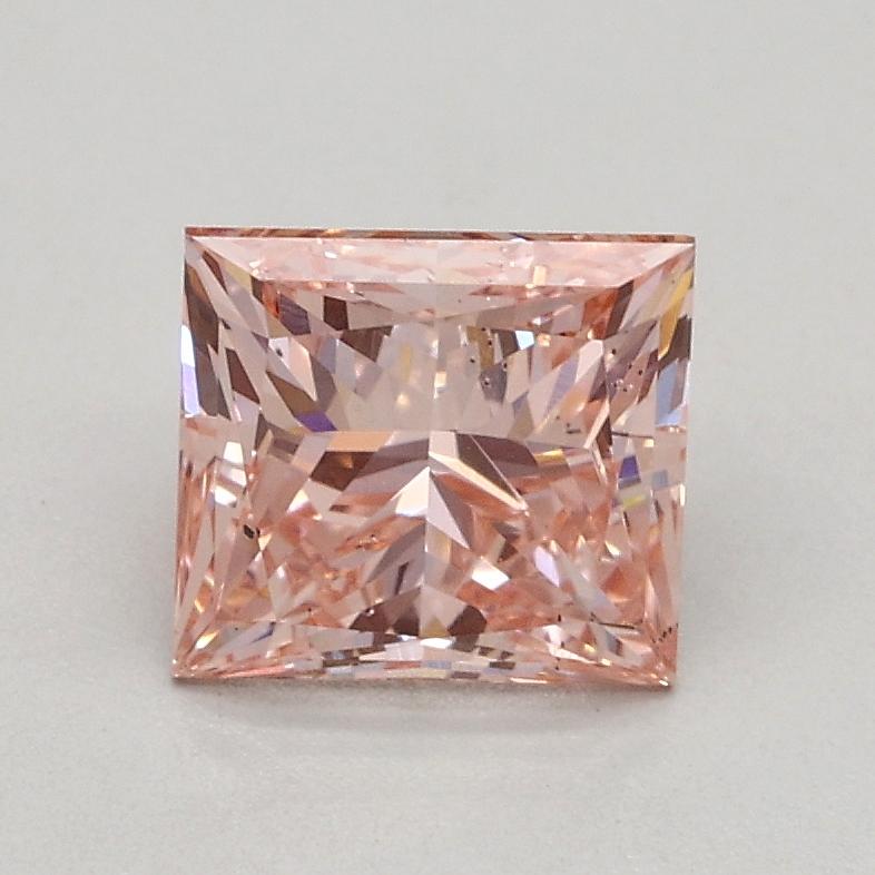 1.00 Ct. Fancy Intense Pink Princess Lab Grown Diamond