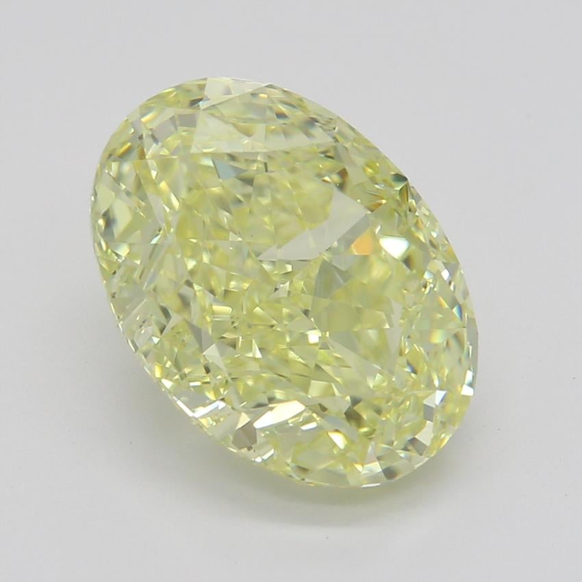 2.54 Ct. Fancy Yellow Oval Diamond