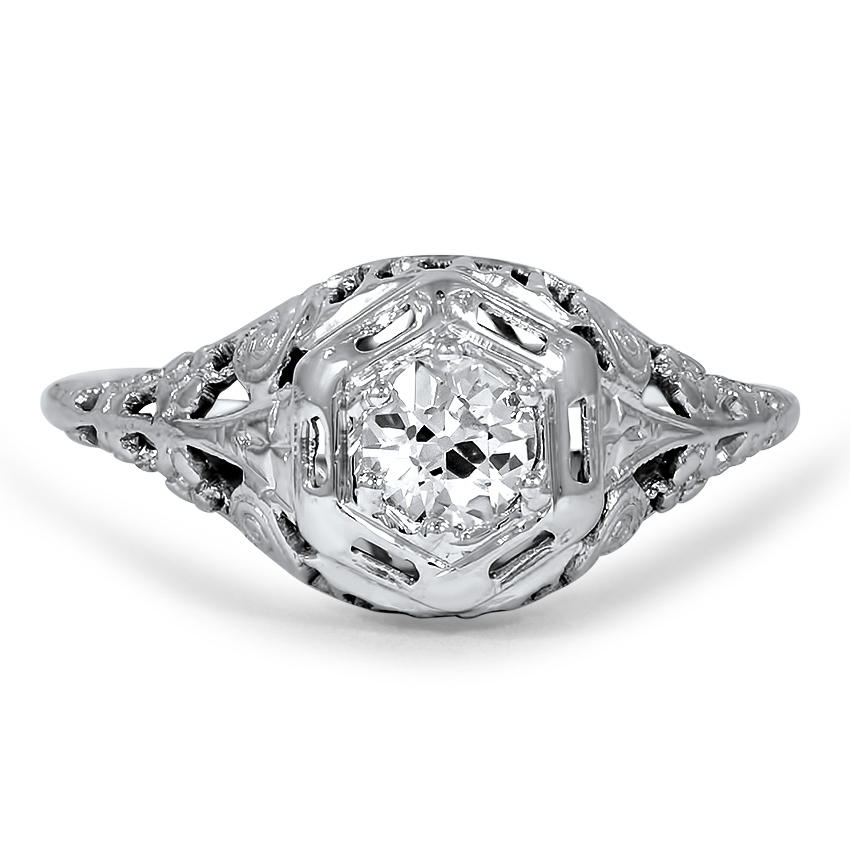 Edwardian Diamond Vintage Ring | Pattie | Brilliant Earth