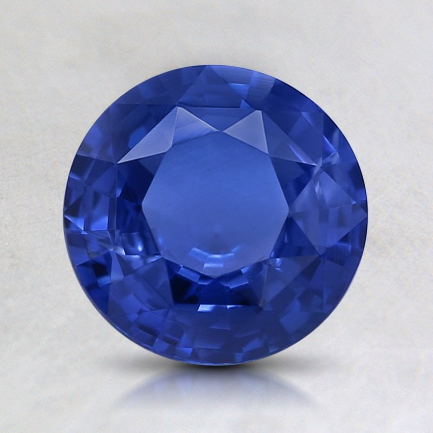 7.2mm Premium Blue Round Sapphire