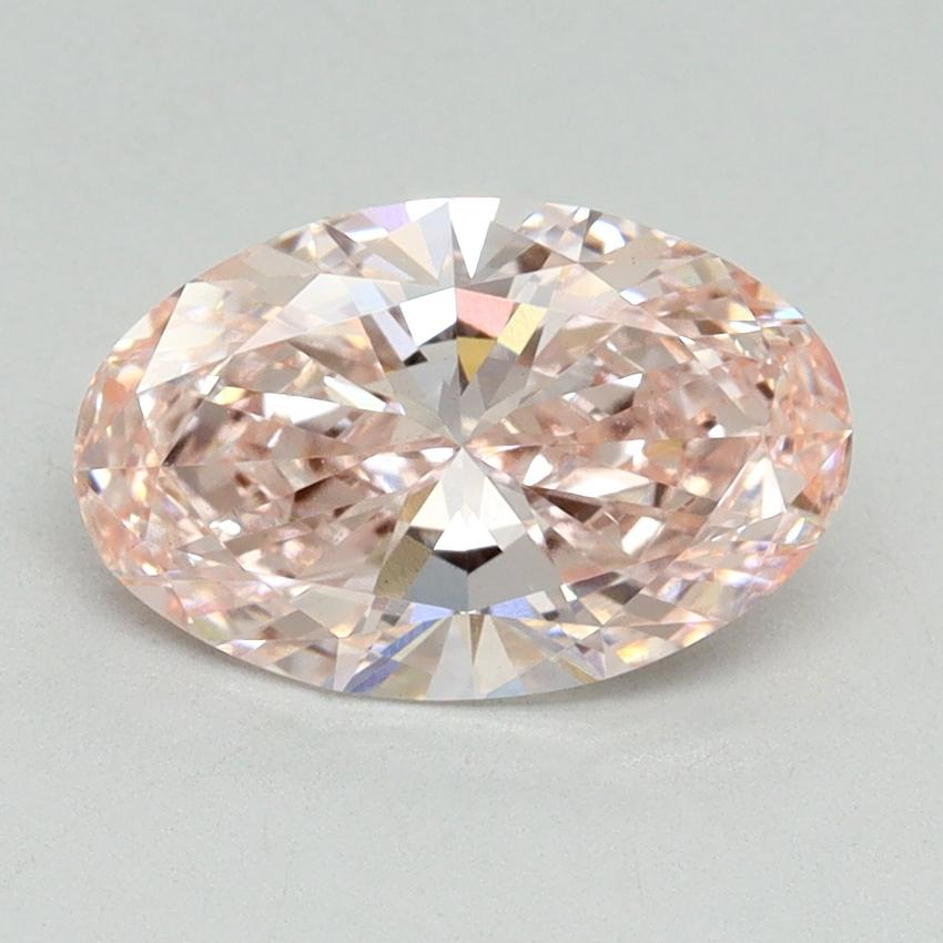 1.81 Ct. Fancy Intense Pink Oval Lab Grown Diamond