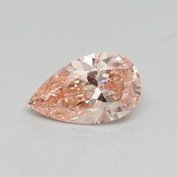 0.30 Ct. Fancy Vivid Pink Pear Lab Grown Diamond
