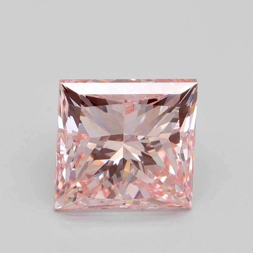 5.01 Ct. Fancy Intense Pink Princess Lab Grown Diamond