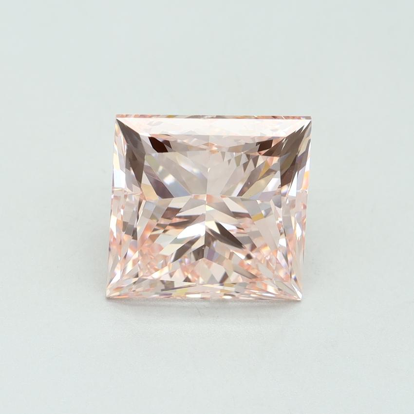 4.72 Ct. Fancy Intense Pink Princess Lab Grown Diamond