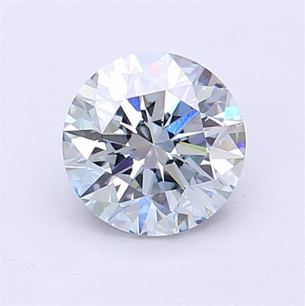 1.05 Ct. Fancy Intense  Blue Round Lab Grown Diamond