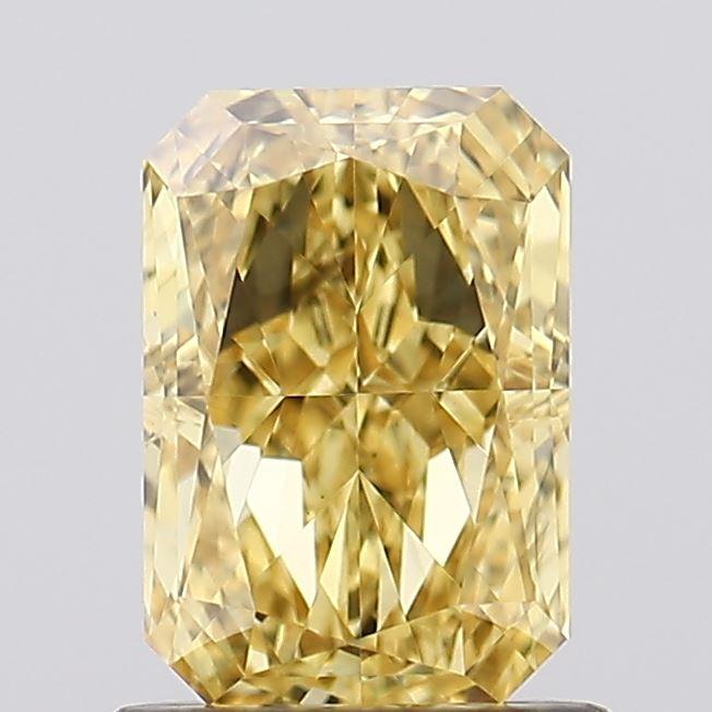 1.25 Ct. Fancy Vivid  Yellow Radiant Lab Grown Diamond