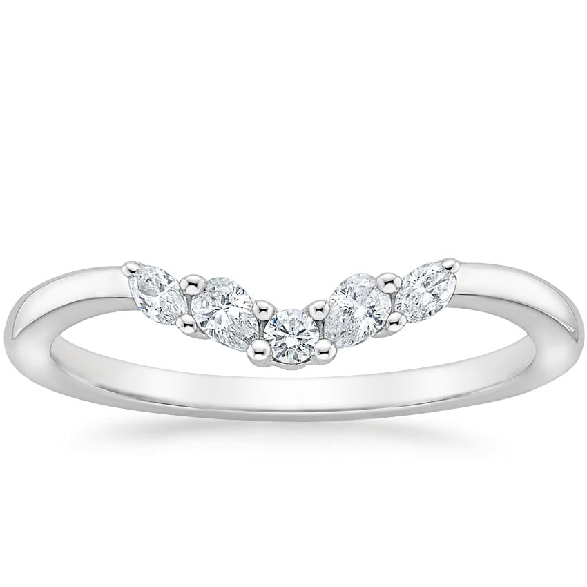 Rose gold diamond engagement ring with surprise diamond details