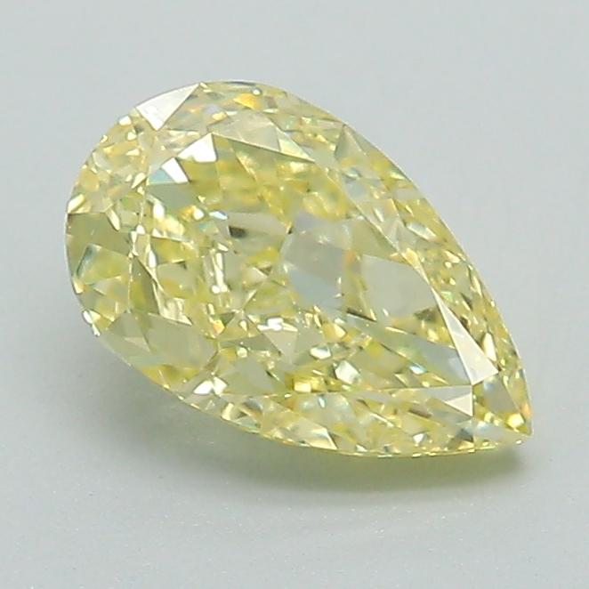 1.09 Ct. Fancy Intense Yellow Pear Lab Grown Diamond