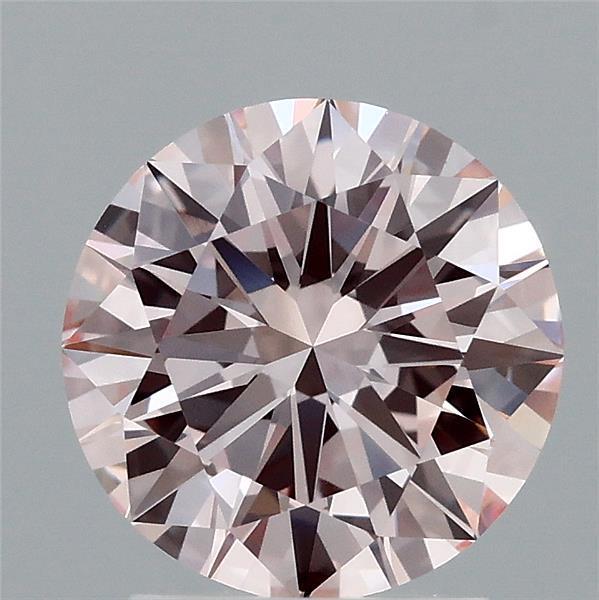 2.00 Ct. Fancy Pink Round Lab Grown Diamond