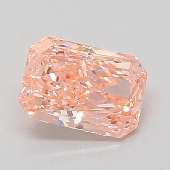 0.98 Ct. Fancy Vivid Pink Radiant Lab Grown Diamond