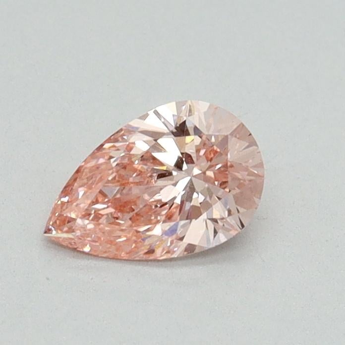 0.38 Ct. Fancy Intense Pink Pear Lab Grown Diamond