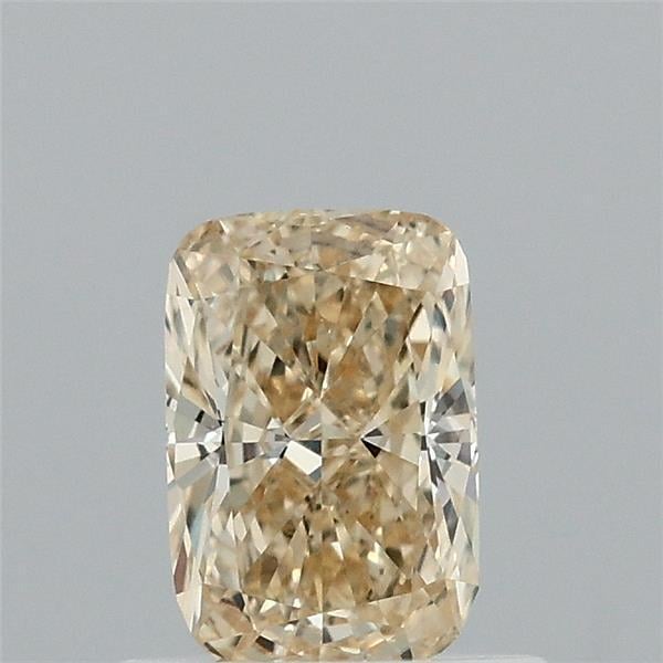 0.65 Ct. Fancy Intense  Yellow Cushion Lab Grown Diamond