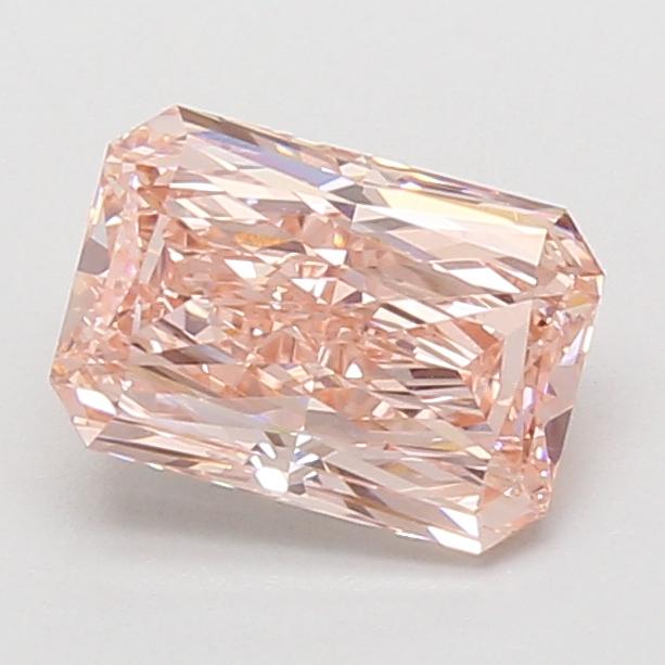 1.58 Ct. Fancy Vivid Pink Radiant Lab Grown Diamond