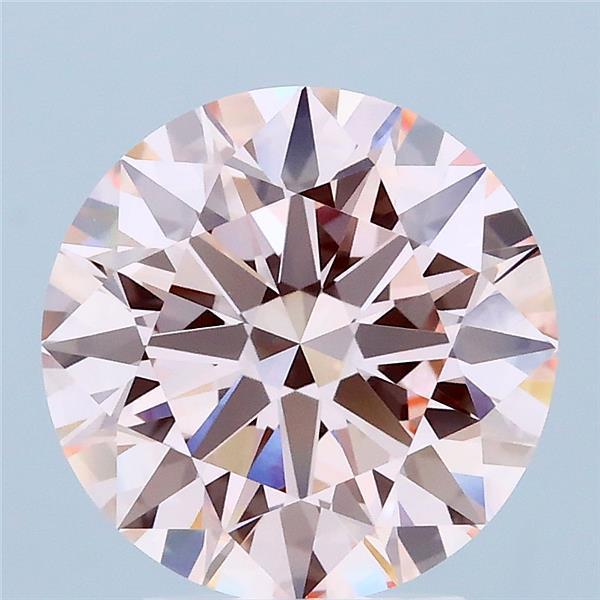3.08 Ct. Fancy Intense Pink Round Lab Grown Diamond