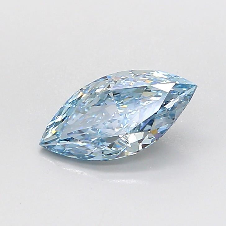 1.13 Ct. Fancy Intense Blue Marquise Lab Grown Diamond