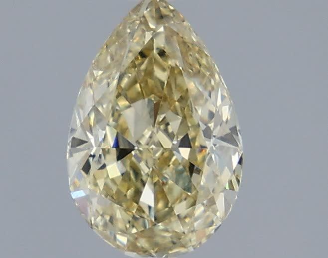 1.07 Ct. Fancy Yellow Pear Lab Grown Diamond