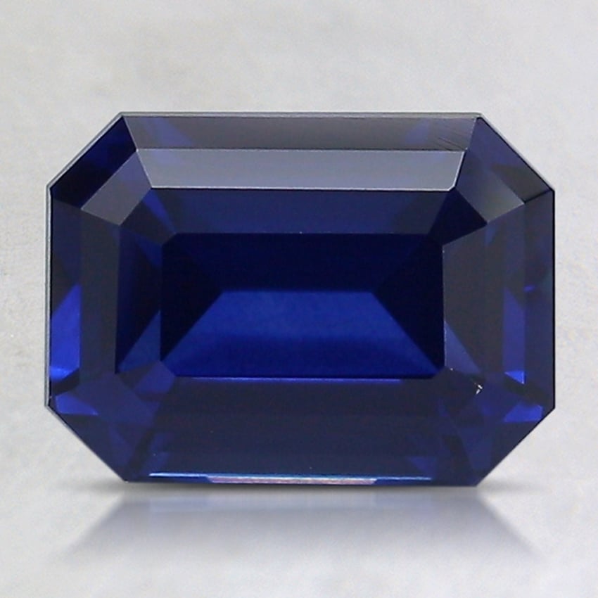 8.7x6.3mm Super Premium Blue Emerald Sapphire
