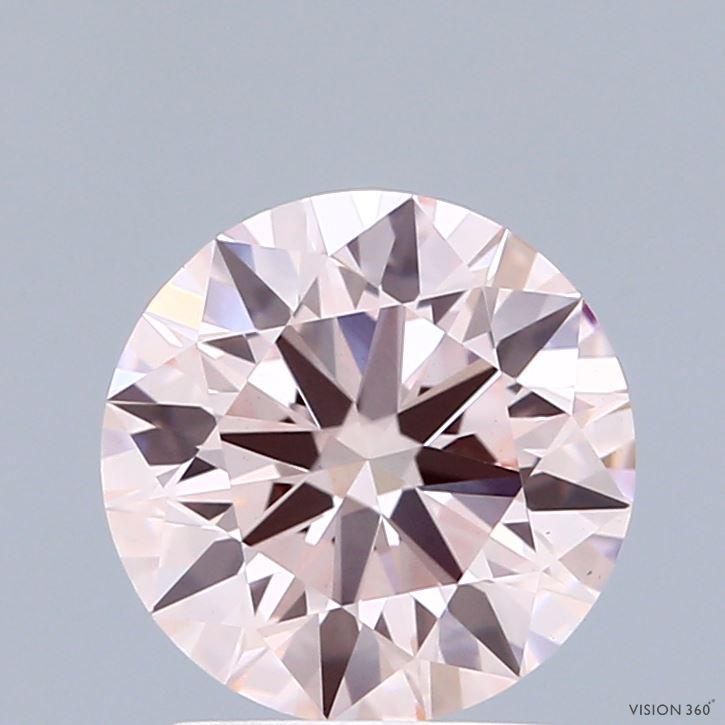 2.02 Ct. Fancy Pink Round Lab Grown Diamond