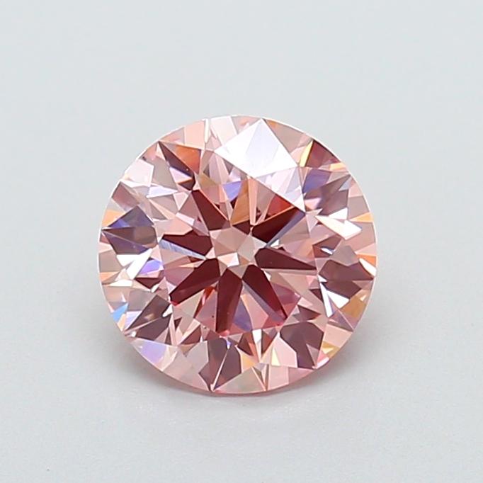 1.91 Ct. Fancy Intense Pink Round Lab Grown Diamond