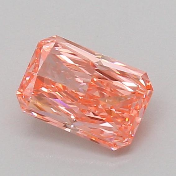 1.02 Ct. Fancy Vivid Pink Radiant Lab Grown Diamond
