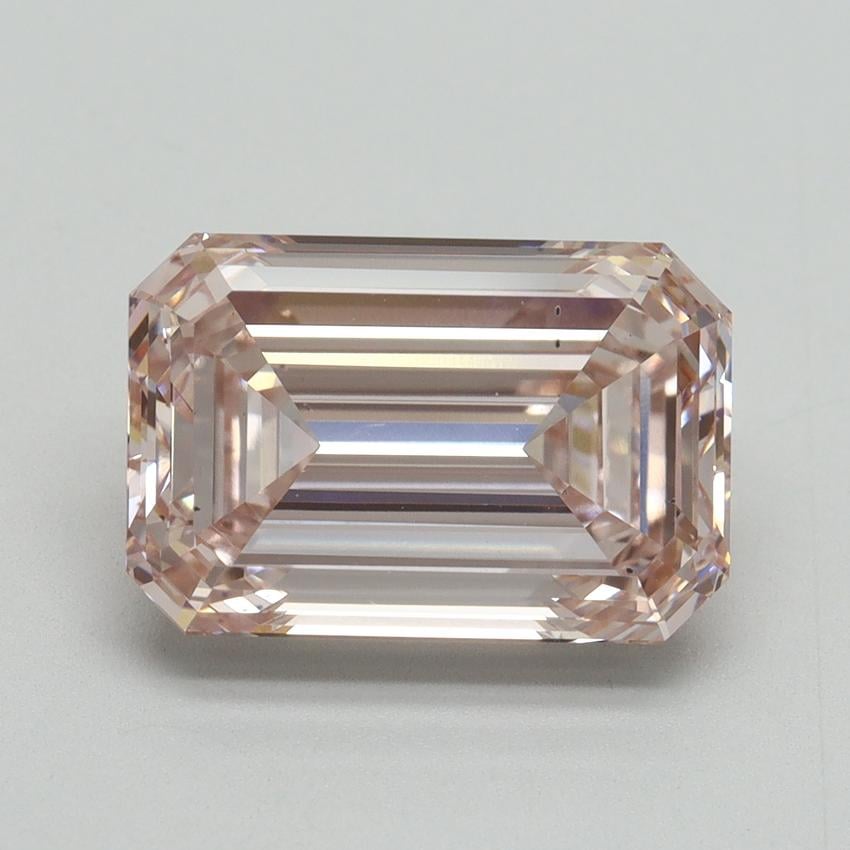 5.05 Ct. Fancy Pink Emerald Lab Grown Diamond
