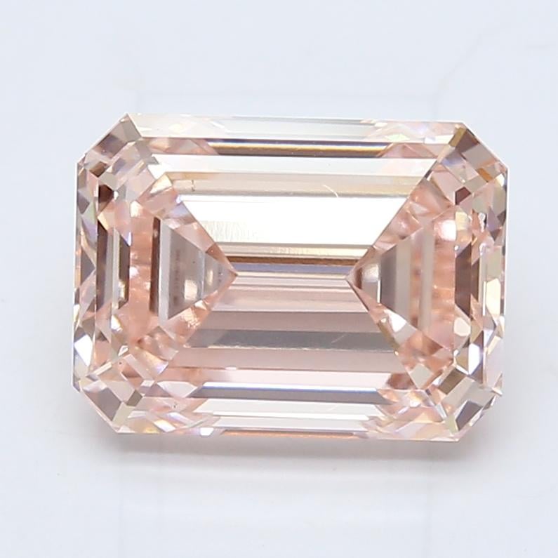 4.03 Ct. Fancy Intense Pink Emerald Lab Grown Diamond