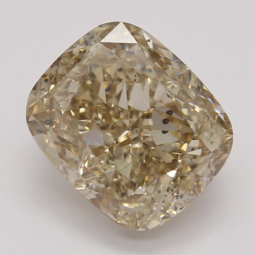 2.03 Ct. Fancy Yellowish Brown Cushion Diamond