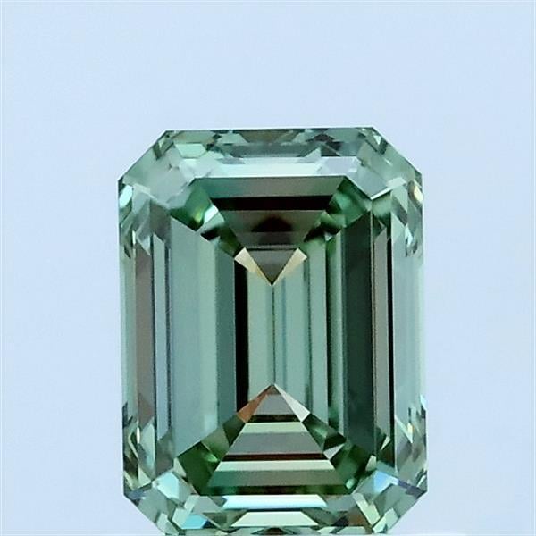 1.00 Ct. Fancy Green Emerald Lab Grown Diamond