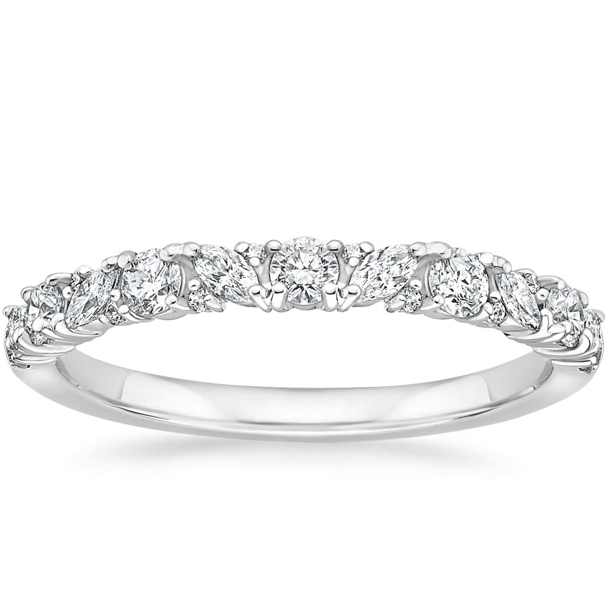 Rose gold diamond engagement ring with surprise diamond details