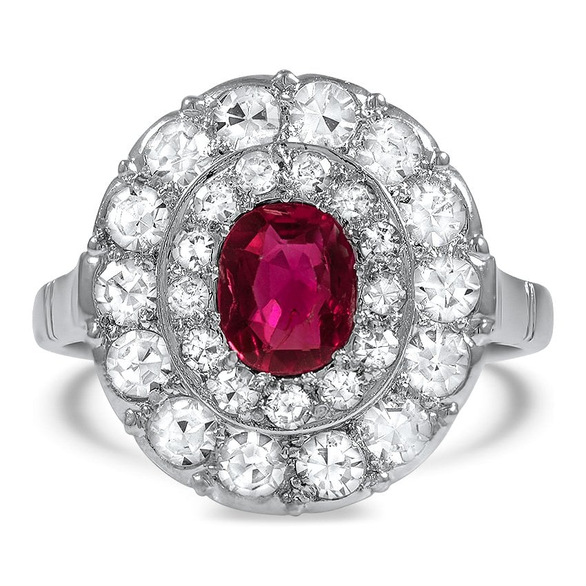 Art Deco Ruby Vintage Ring | Camela | Brilliant Earth