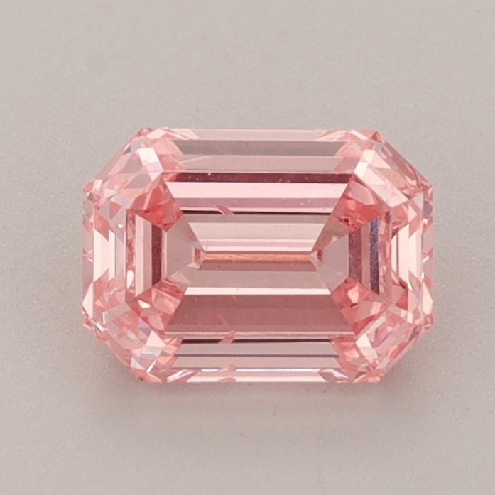 0.99 Ct. Fancy Vivid  Pink Emerald Lab Grown Diamond
