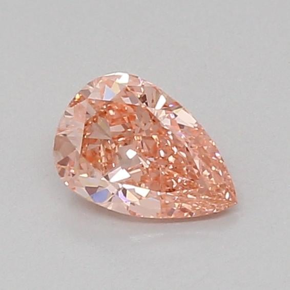 0.56 Ct. Fancy Vivid Pink Pear Lab Grown Diamond