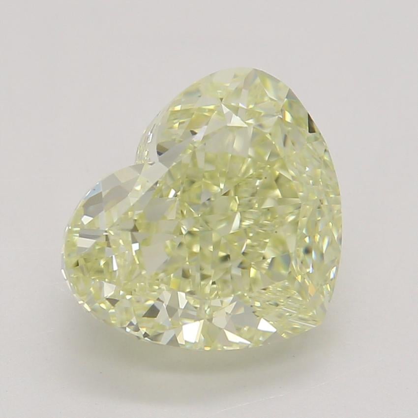 2.23 Ct. Fancy Light Yellow Heart Diamond