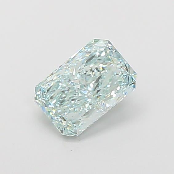 1.06 Ct. Fancy Intense  Green Radiant Lab Grown Diamond