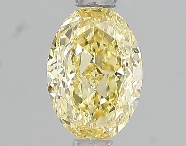 1.03 Ct. Fancy Intense Yellow Oval Lab Grown Diamond