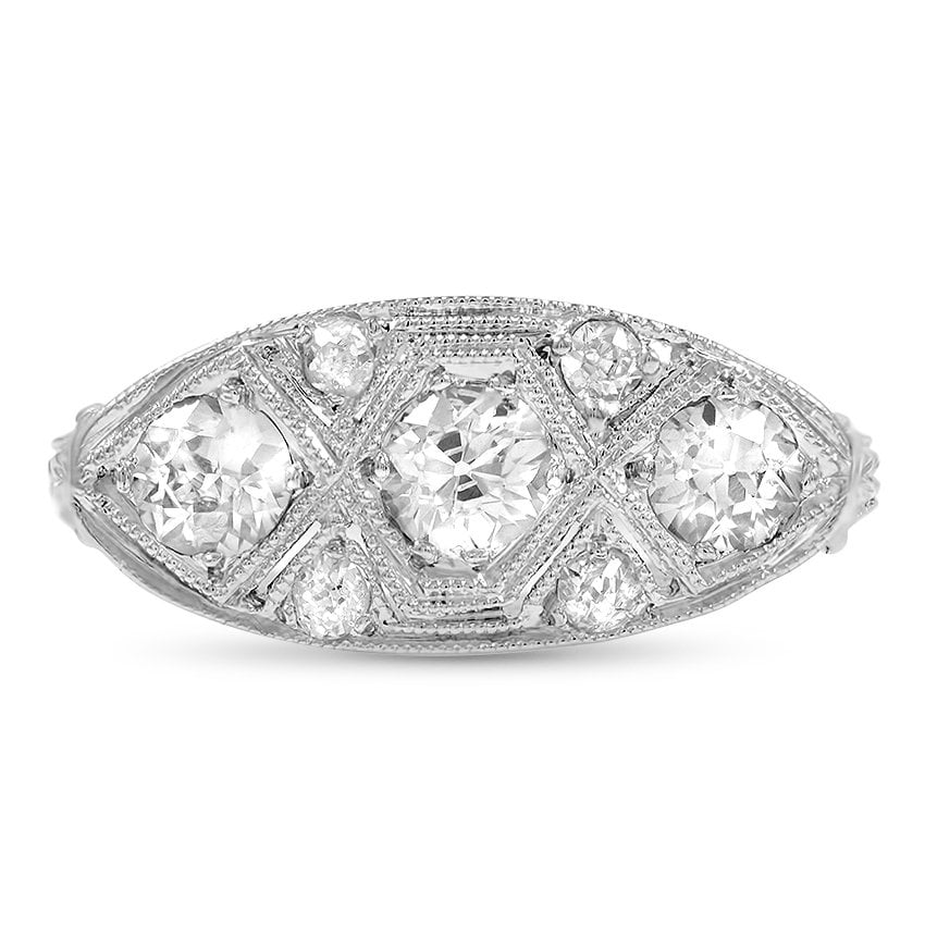 Art Deco Diamond Vintage Ring