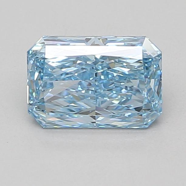 1.52 Ct. Fancy Vivid Blue Radiant Lab Grown Diamond
