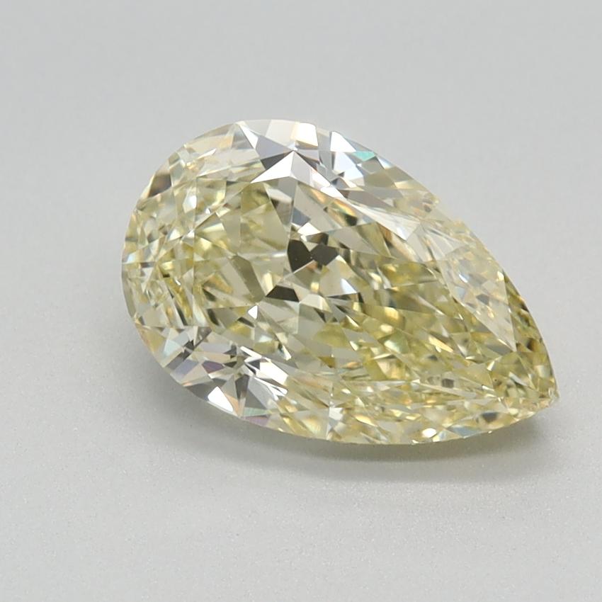 1.51 Ct. Fancy Yellow Pear Lab Grown Diamond