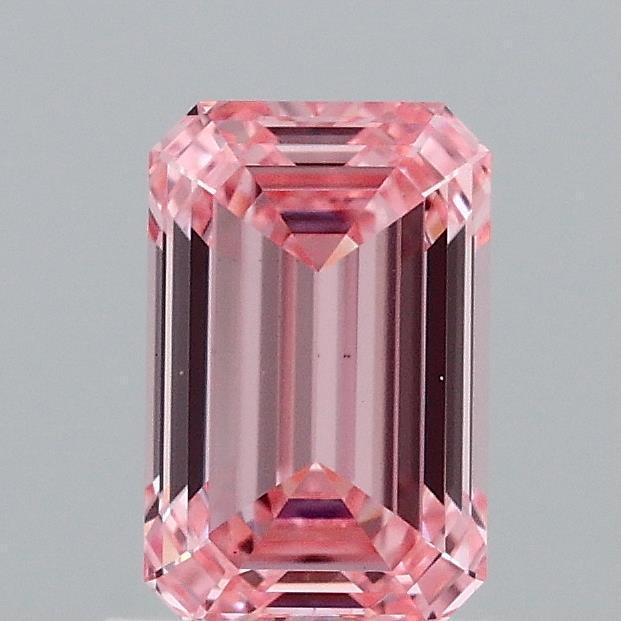 1.08 Ct. Fancy Intense Pink Emerald Lab Grown Diamond