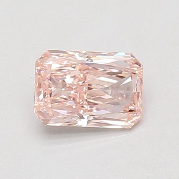 0.71 Ct. Fancy Intense Pink Radiant Lab Grown Diamond
