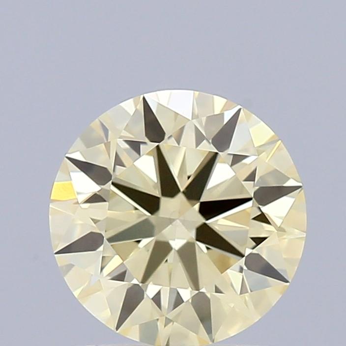 1.08 Ct. Fancy Yellow Round Lab Grown Diamond