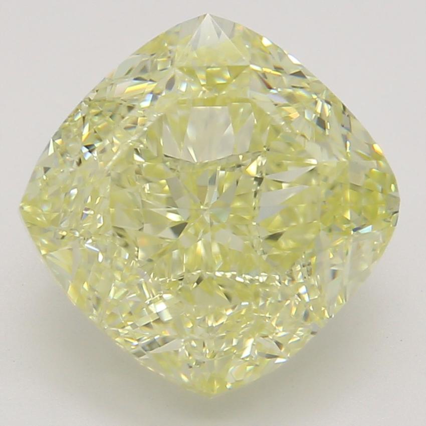 3.01 Ct. Fancy Yellow Cushion Diamond