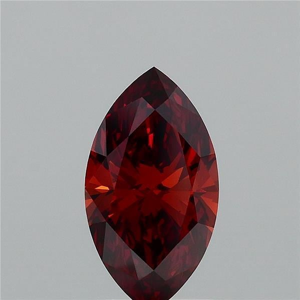 1.51 Ct. Fancy Vivid Orange Marquise Lab Grown Diamond