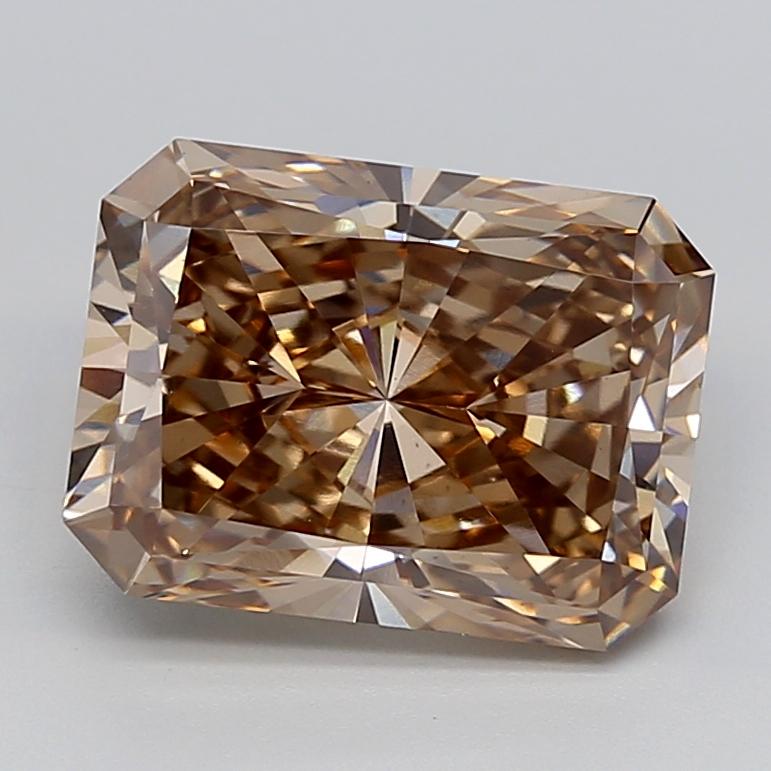 5.01 Ct. Fancy  Brown Radiant Lab Grown Diamond