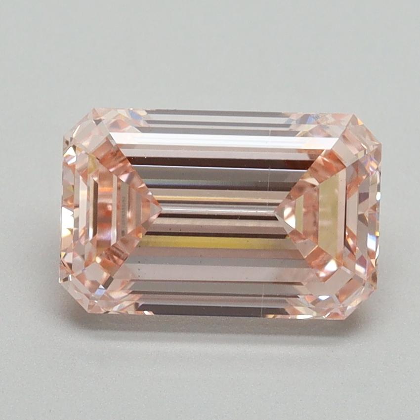 2.01 Ct. Fancy Intense Pink Emerald Lab Grown Diamond