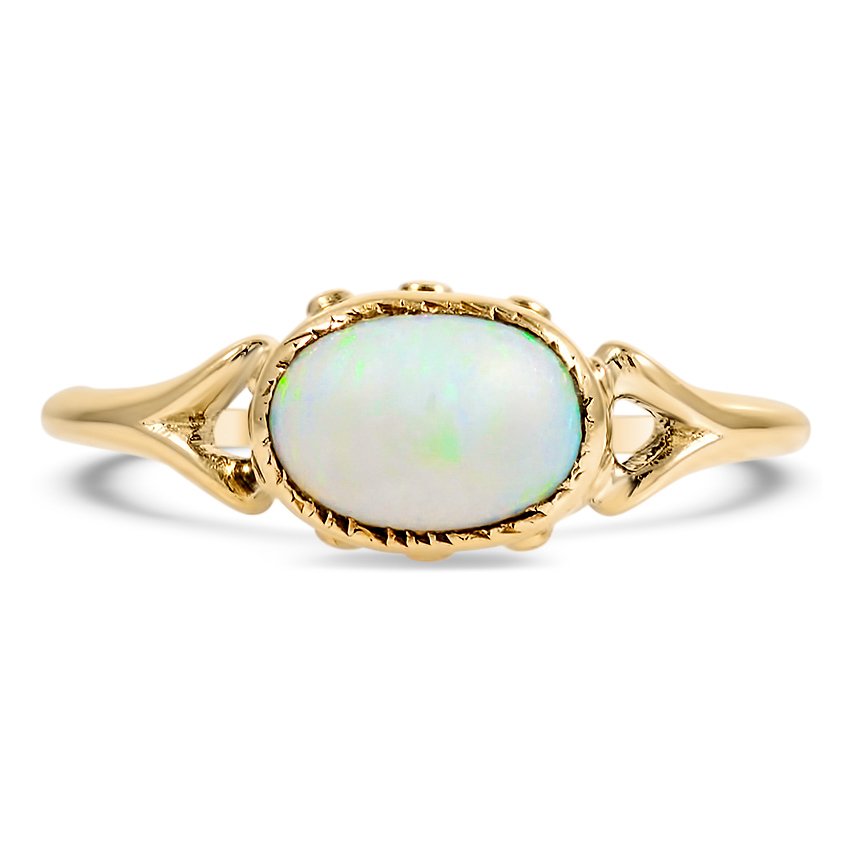 Retro Opal Vintage Ring | Maggie | Brilliant Earth