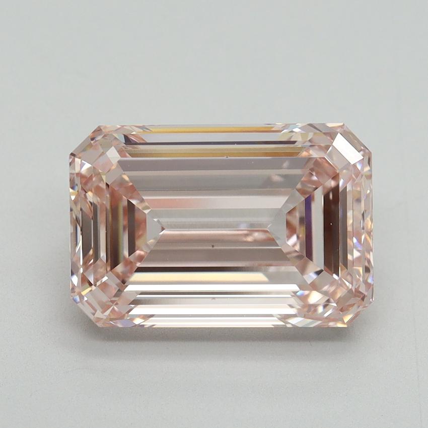 5.03 Ct. Fancy Pink Emerald Lab Grown Diamond