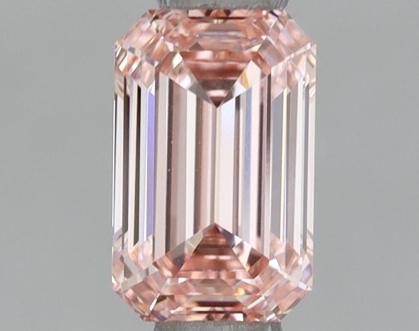 1.06 Ct. Fancy Intense Pink Emerald Lab Grown Diamond