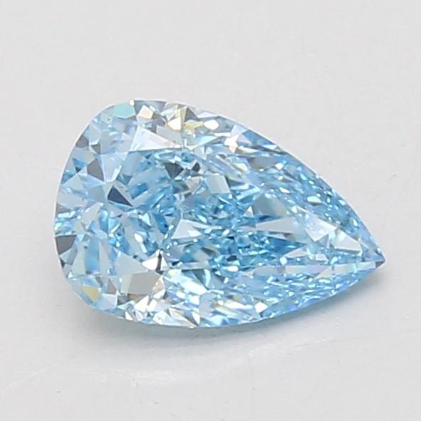 1.05 Ct. Fancy Vivid Blue Pear Lab Grown Diamond